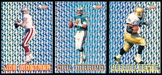 1993 Pacific Football- “Silver Prism Inserts” Complete Set of 20