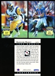 1993 Playoff Contenders Ftbl.- “Rookie Contenders” Complete Insert Set of 10