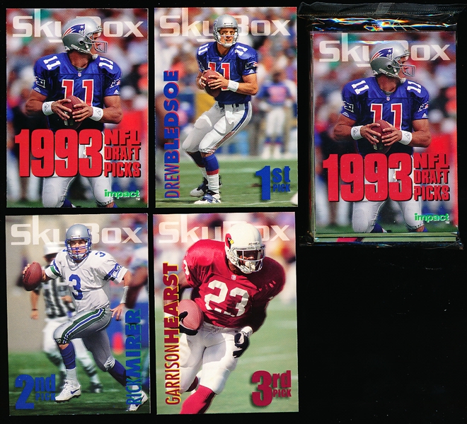 1993 Skybox Impact Football- “Rookie Redemption” Complete Sets of 29- 2 Sets