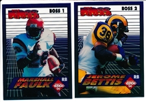 1994 Collector’s Edge Ftbl. “Boss Squad Promos”- 13 Asst./6 Diff. (Includes One Set!) 