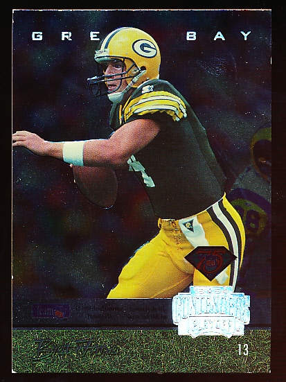 1994 Playoff Contenders Ftbl. “Back to Back” #13 LeS. Johnson/ Brett Favre