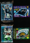 1994 Stadium Club Ftbl.- “Expansion Team Redemption” Factory Sealed Sets of 22- 2 Diff. Sets