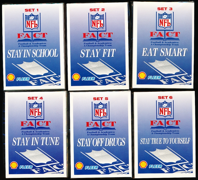 1995 Fleer Shell Oil “FACT” Factory Sealed Set of 108