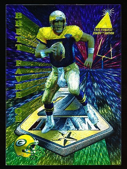 1995 Zenith Ftbl. “Z-Team” #ZT9 Brett Favre