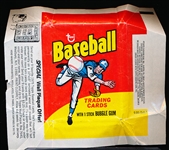 Five Baseball Wrappers