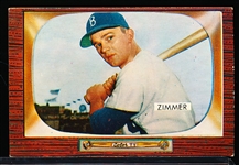 1955 Bowman Bb- #65 Don Zimmer RC, Brooklyn