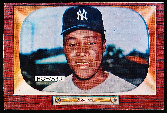 1955 Bowman Bb- #68 Elston Howard RC, Yankees