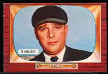 1955 Bowman Bb- #265 Al Barlick, Umpire- Hi#