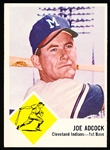 1963 Fleer Bb- #46 Joe Adcock SP, Cleveland