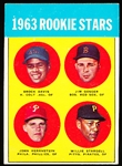 1963 Topps Bb- #553 Willie Stargell RC