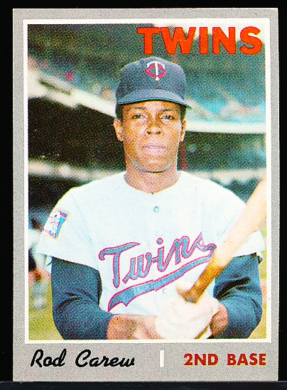 1970 Topps Bb- #290 Rod Carew, Twins