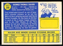 1970 Topps Bb- #300 Tom Seaver, Mets