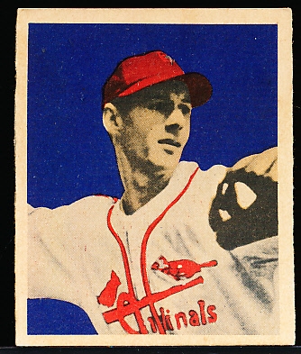 1949 Bowman Bb- #54 Marty Marion, Cardinals- Gray Back