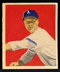 1949 Bowman Bb- #55 Eddie Joost, Phila A’s- Cream Back