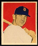 1949 Bowman Bb- #56 Pat Mullin, Detroit Tigers- Cream Back