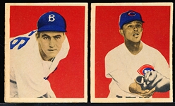 1949 Bowman Bb- 2 Diff- Gray Backs