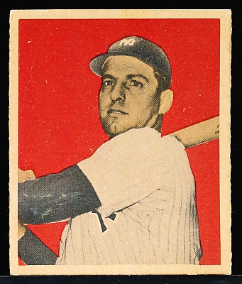 1949 Bowman Bb- #69 Tommy Henrich, Yankees- Cream Back