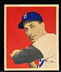 1949 Bowman Bb- #70 Carl Furillo RC, Brooklyn Dodgers- Cream Back