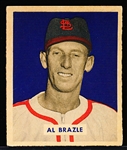 1949 Bowman Bb- #126 Al Brazle, Cardinals