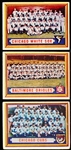 1957 Topps Bb- 3 Diff Team Cards