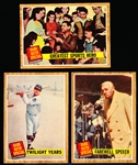 1962 Topps Bb- Babe Ruth Specials- 3 Diff- Green Tints