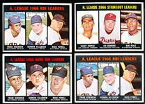1967 Topps Bb Leaders- 4 Cards