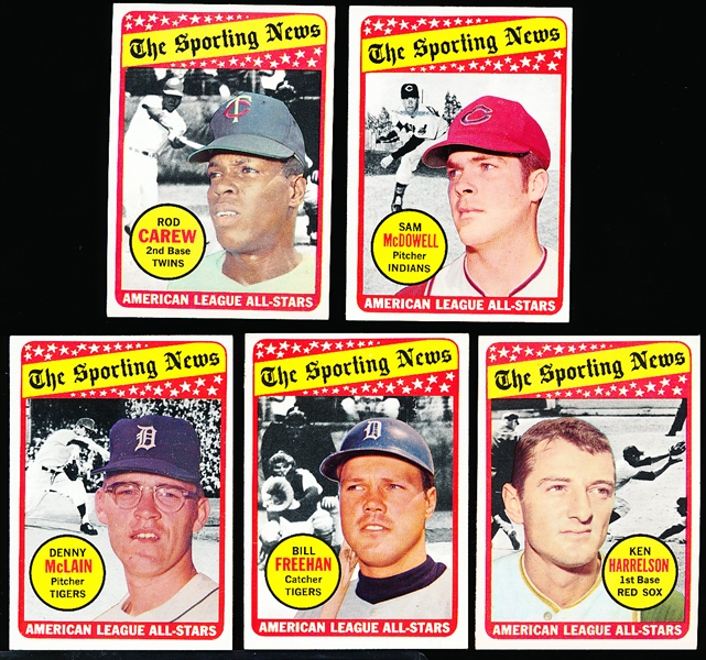 1969 Topps Bb- 11 Stars/Minor Stars