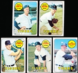 1969 Topps Bb- Detroit Tigers- 42 Asst