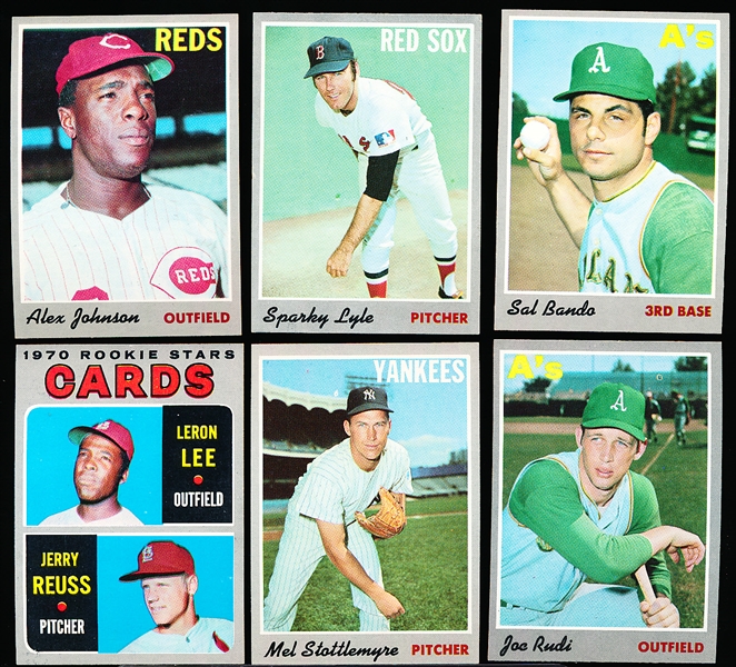 1970 Topps Bb- 6 Diff