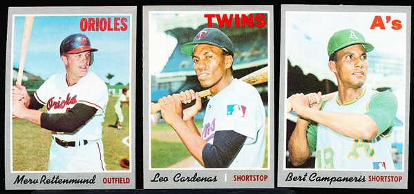 1970 Topps Bb- 25 Diff