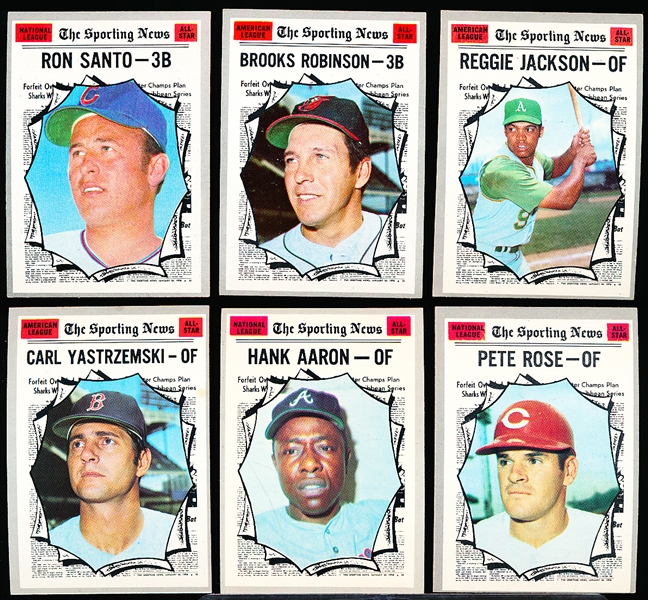 1970 Topps Bb- 6 Diff
