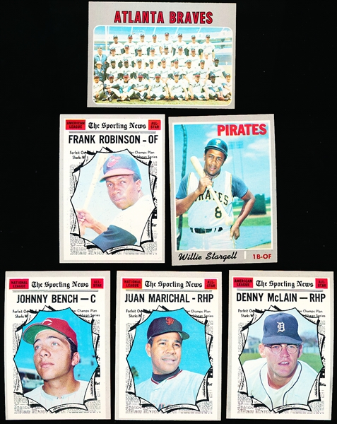1970 Topps Bb- 6 Diff