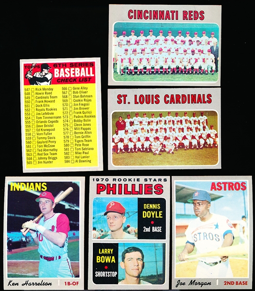 1970 Topps Bb- 6 Diff