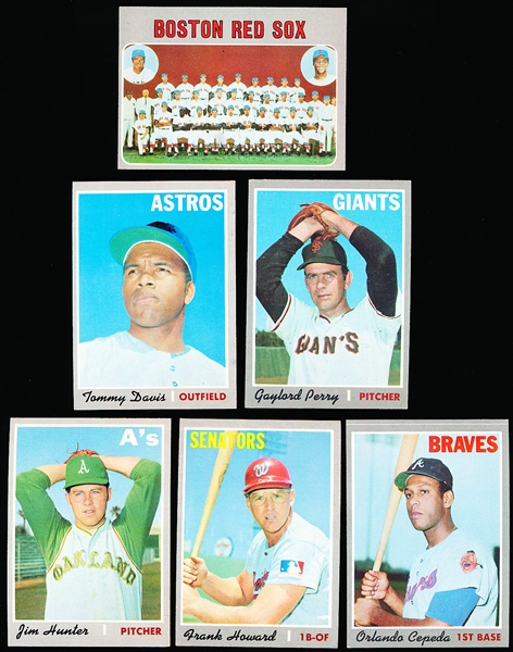 1970 Topps Bb- 6 Diff