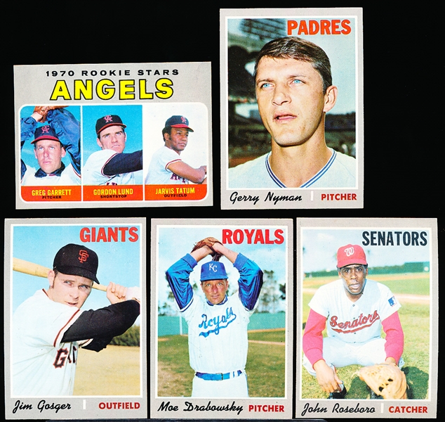 1970 Topps Bb- 10 Diff Hi#’s