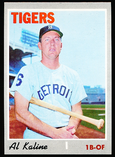 1970 Topps Bb- #640 Al Kaline, Tigers- Hi#