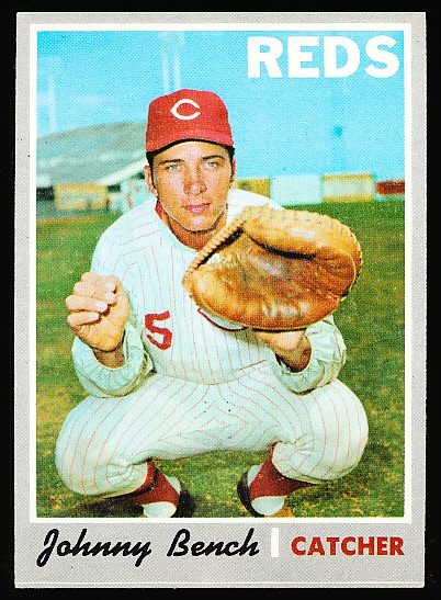 1970 Topps Bb- #660 Johnny Bench, Reds- Hi# 