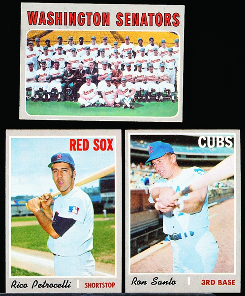 1970 Topps Bb- 3 Diff Hi#’s