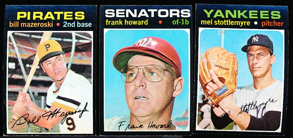 1971 Topps Baseball- 90 Asst