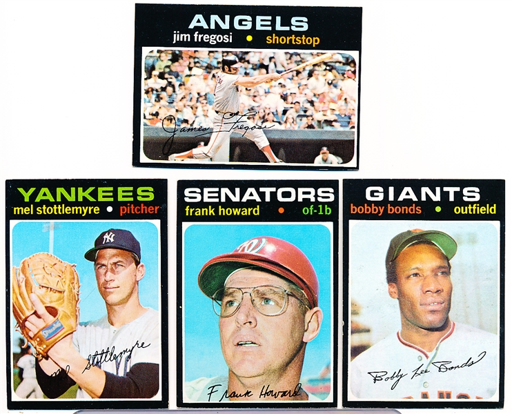 1971 Topps Bb- 25 Diff