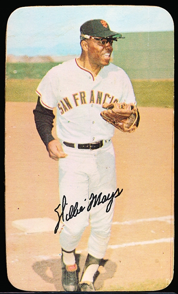 1971 Topps Baseball Supers- #56 Willie Mays, Giants