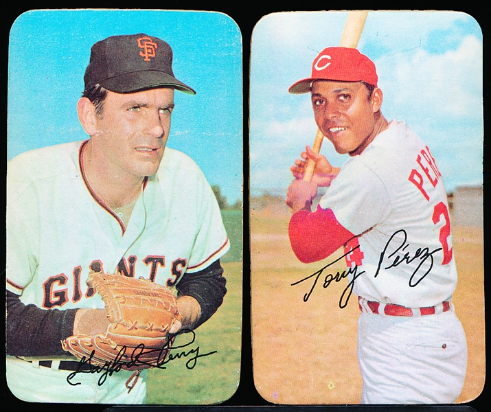 1971 Topps Baseball Supers- 10 Diff