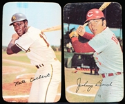 1971 Topps Baseball Supers- 10 Diff