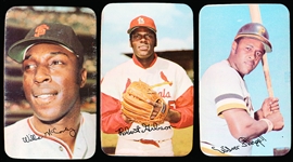 1971 Topps Baseball Supers- 9 Diff