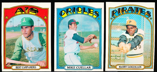 1972 Topps Bb- 25 Diff
