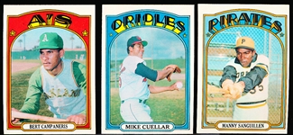 1972 Topps Bb- 25 Diff