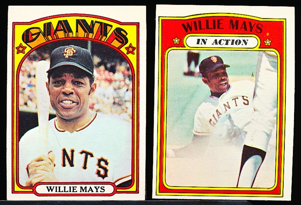 1972 Topps Bb- 2 Stars