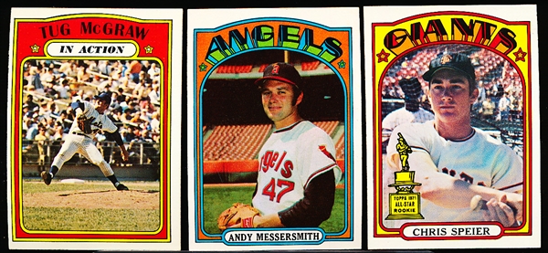 1972 Topps Bb- 25 Diff