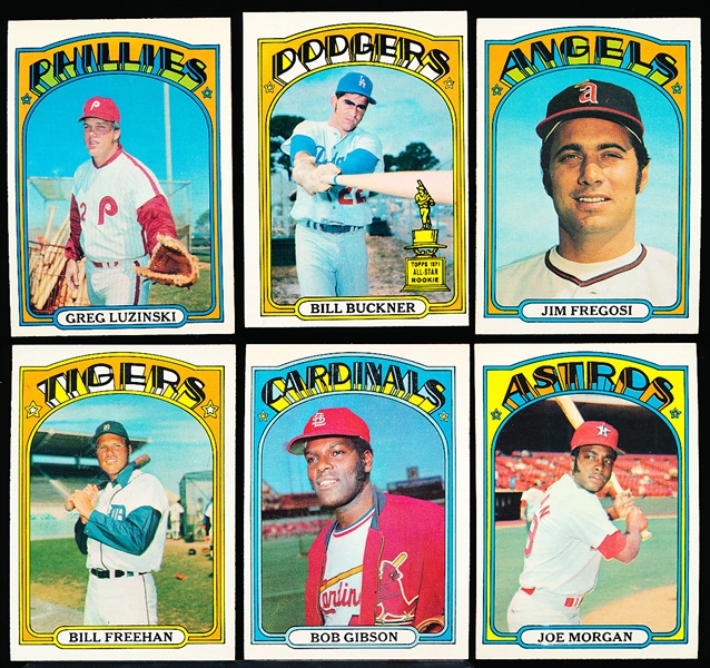 1972 Topps Bb- 6 Diff