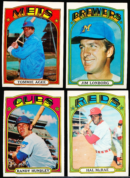 1972 Topps Bb- 25 Diff